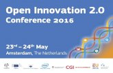 Introduction to panel "Open engagement platforms as value enabler" at Open Innovation 2.0 Conference in Amsterdam 23.5.2016