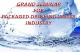Packaged Drinking Water Industry