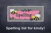 Spelling project jasmine