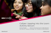 Caliper: tapping into the Learn Activity Stream