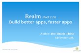 Realm Java 2.2.0: Build better apps, faster apps