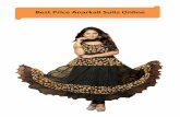 Best Price Anarkali Suits Online