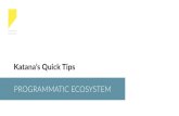 Quick Tips: Programmatic Ecosystem