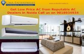 Get low price ac from reputable ac dealers in noida call us on 9818934934