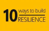 10 Ways to Build Resilience