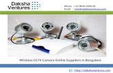 Wireless CCTV Camera Online Suppliers in Bangalore