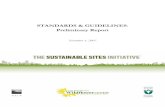 Sustainable Sites Initiative Preliminary Report 110107