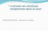 protease drug inhibitors in AIDS