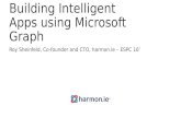 Building Intelligent Apps Using Microsoft Graph