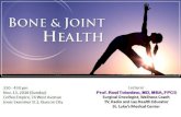 Bone and Joint Health - Roel Tolentino, MD, MBA