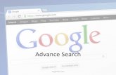 Google advance search