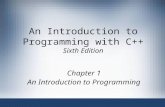 First draft programming c++