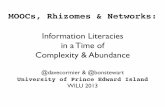MOOCs, Rhizomes & Networks