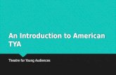 An Introduction to American TYA: the play canon