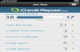 CreditRepair.com iPhone App