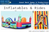Inflatables & Rides Equipment