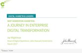 Marketing: A Journey in Enterprise Digital Transformation