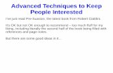 Advanced techniques to keep your email subscribers interested