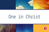 One in Christ | Sid Hartley | 10 July 2016