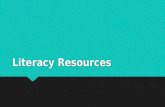 Literacy Resources