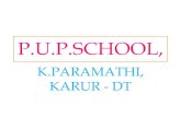 K.Paramathi Primary School Infrastructure ppt