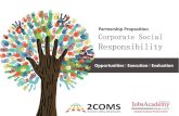 Corporate Social Responsibility Partnership Proposition