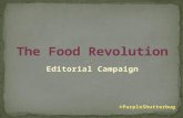 The Food Revolution Editorial Campaign