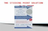 Sticking point solution by ja2