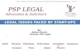 Legal basics for startup