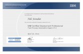 IBM Certified Deployment Professional - Tivoli Process Automation Engine V7.5
