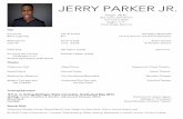 Jerry Parker Jr.  Film Resume