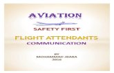 Aviation flight attendant & communication 2016