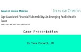 Age-Associated Financial Vulnerability: An Emerging Public Health Issue