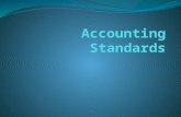 Regulatory framework for accounting standards
