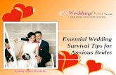 Essential Wedding Survival Tips for Anxious Brides