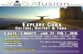 Cuba Yoga Retreat January 2016