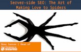 Server-side SEO (The art of making love to spiders) by Boaz Sasoon (SimilarWeb)