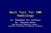 Mock test for imm radiology DR. Muhammad BIn Zulfiqar