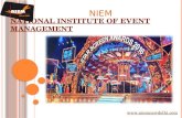 NIEM the Best Event Management Institute In Delhi/NCR