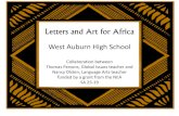 Letters and Art for Africa