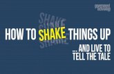 Illinois DGS 16 presentation - How to Shake Things Up - by Teri Takai