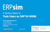 ERPsim SAP4 HANA : Presentation at Oklahoma University