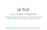 How does copy help in user onboarding? UX & Usability teardown of JalBujh