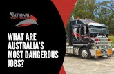 What are Australia’s most dangerous jobs?