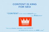 Content is the king for seo   crest media marketing