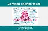 20 Minute Neighborhoods