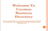 Cayman phone book