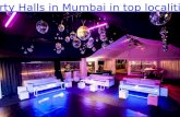 Party Halls in Mumbai in top localities