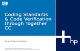 Coding standards & code verification through together cc