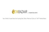 CoinBazaar - Disrupting the way people buy GOLD & SILVER Coins
